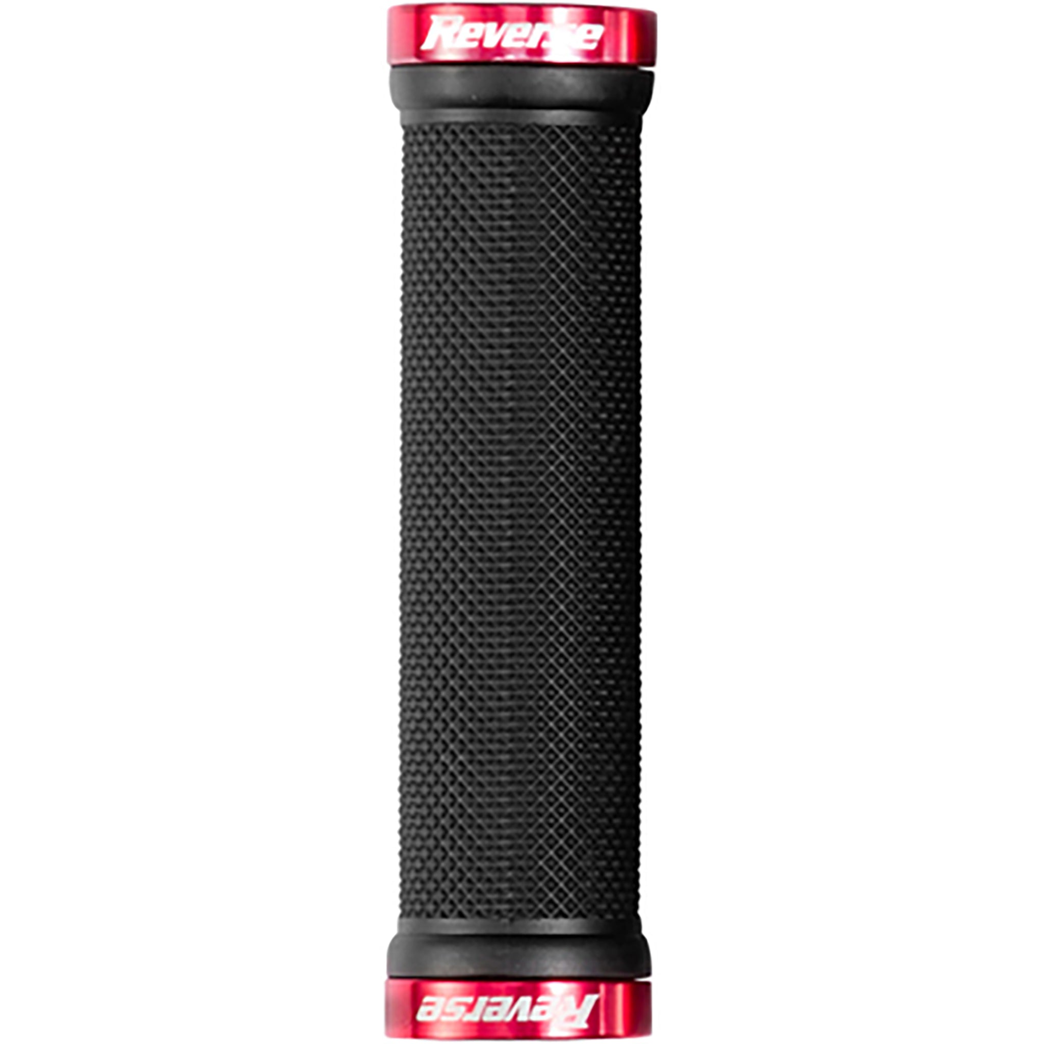 Reverse Classic Thin Lock-On Grips 28mm Black/Red