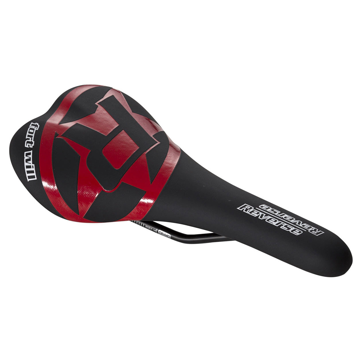 Reverse Fort Will Style Saddle Black/Red