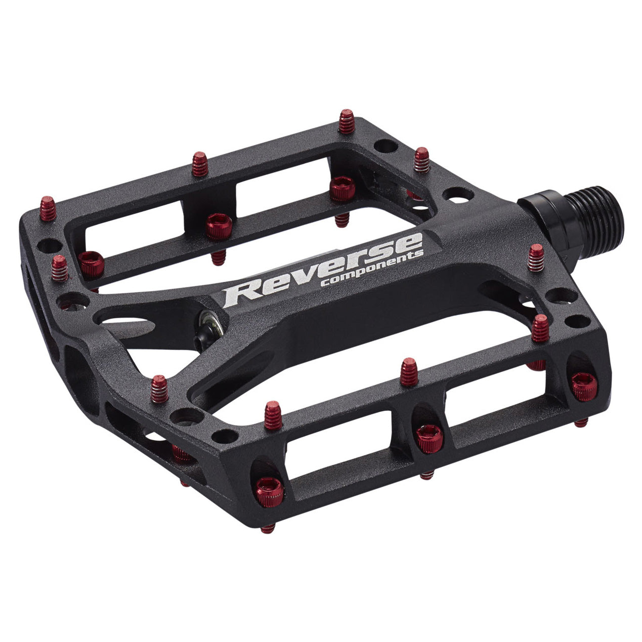 Reverse Black One Pedals Black/Red