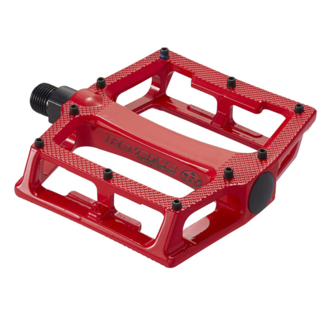 Reverse Super Shape Pedals Red