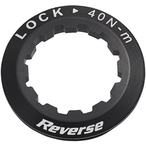 Reverse Cassette Lockring Black