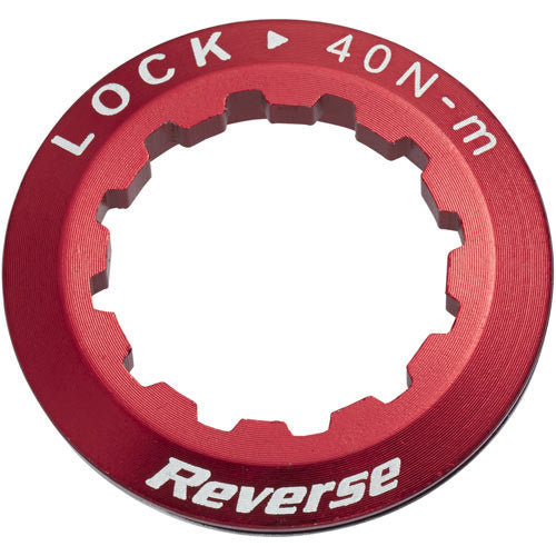 Reverse Cassette Lockring Red