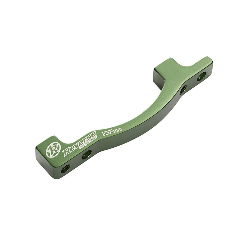 Reverse Disc Brake Adapter PM-PM 203 Front Green