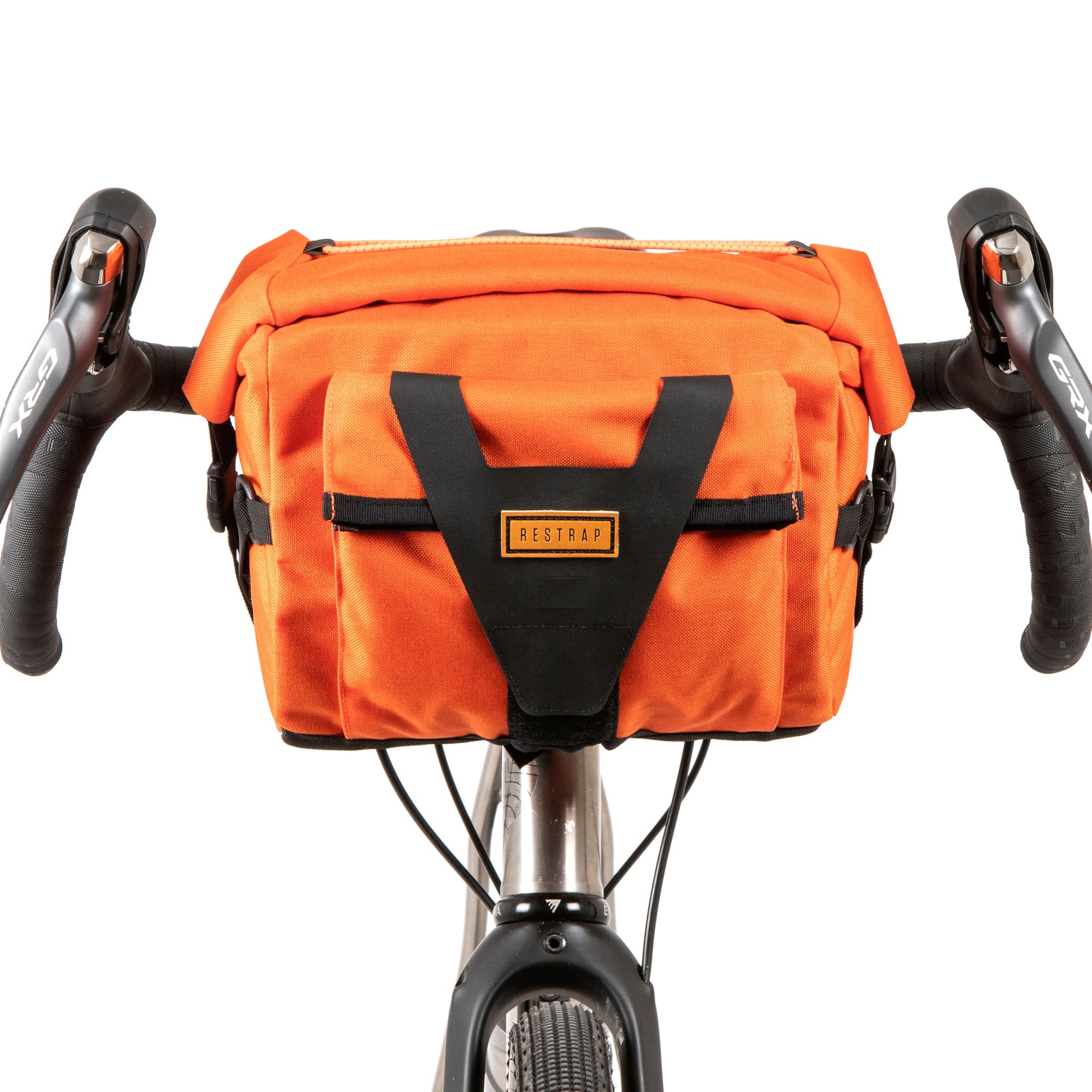 Restrap Bar Pack Handlebar Bag - Black - The Bike Hub