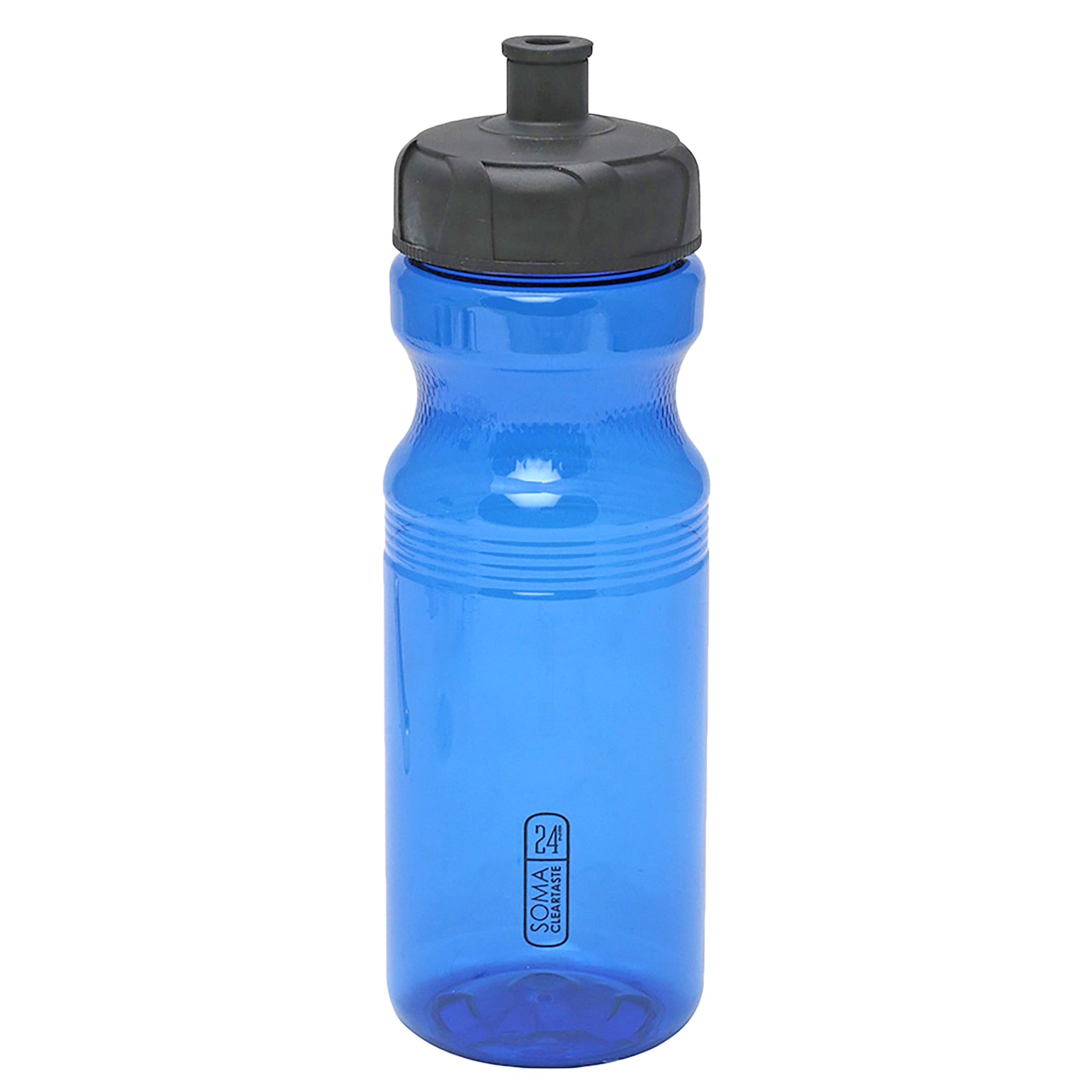 Soma Clear Taste Water Bottle Blue/Black - 24oz