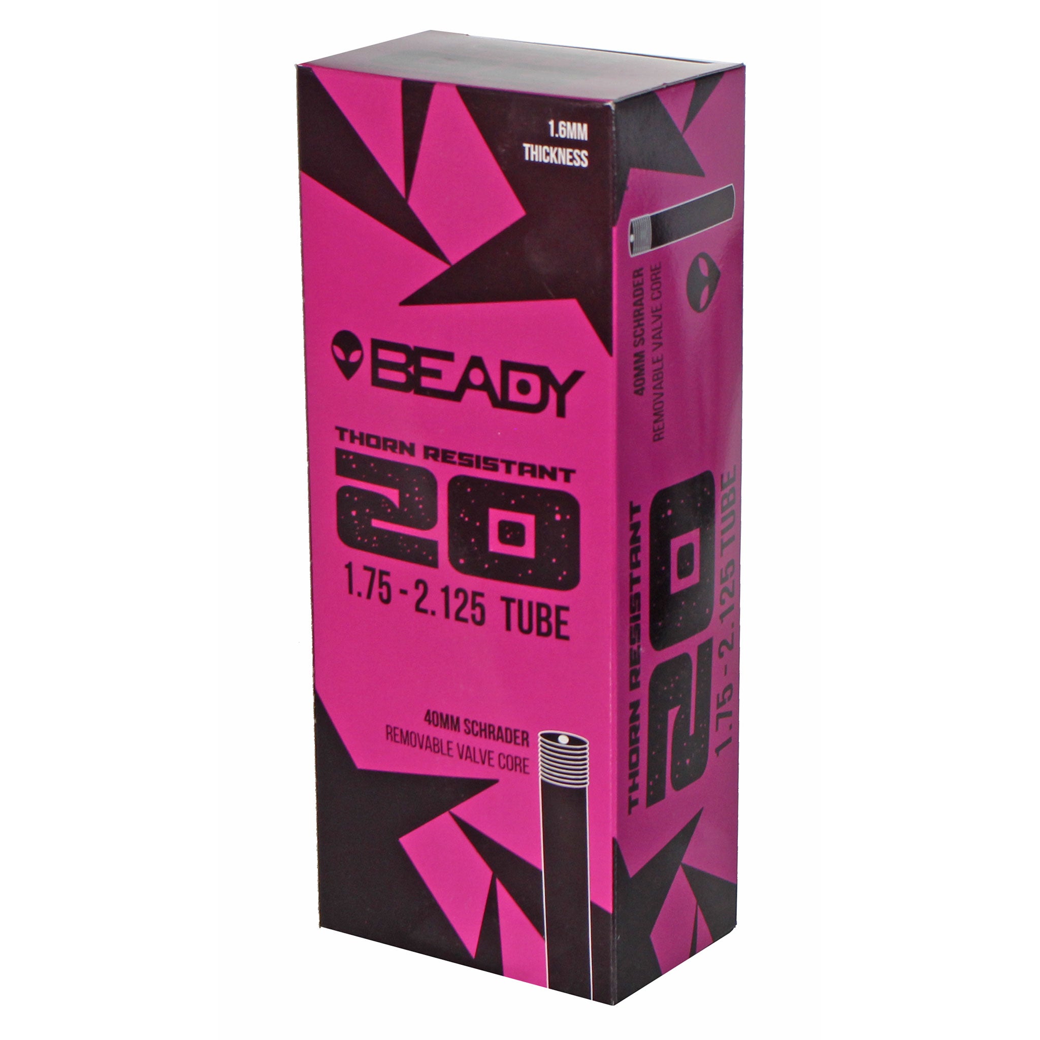 Beady Thorn Resistant Tube 20x1.75-2.125&quot; SV 40mm