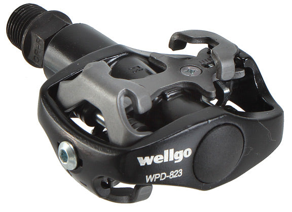 Wellgo 823 Mtn Clipless Pedals Black