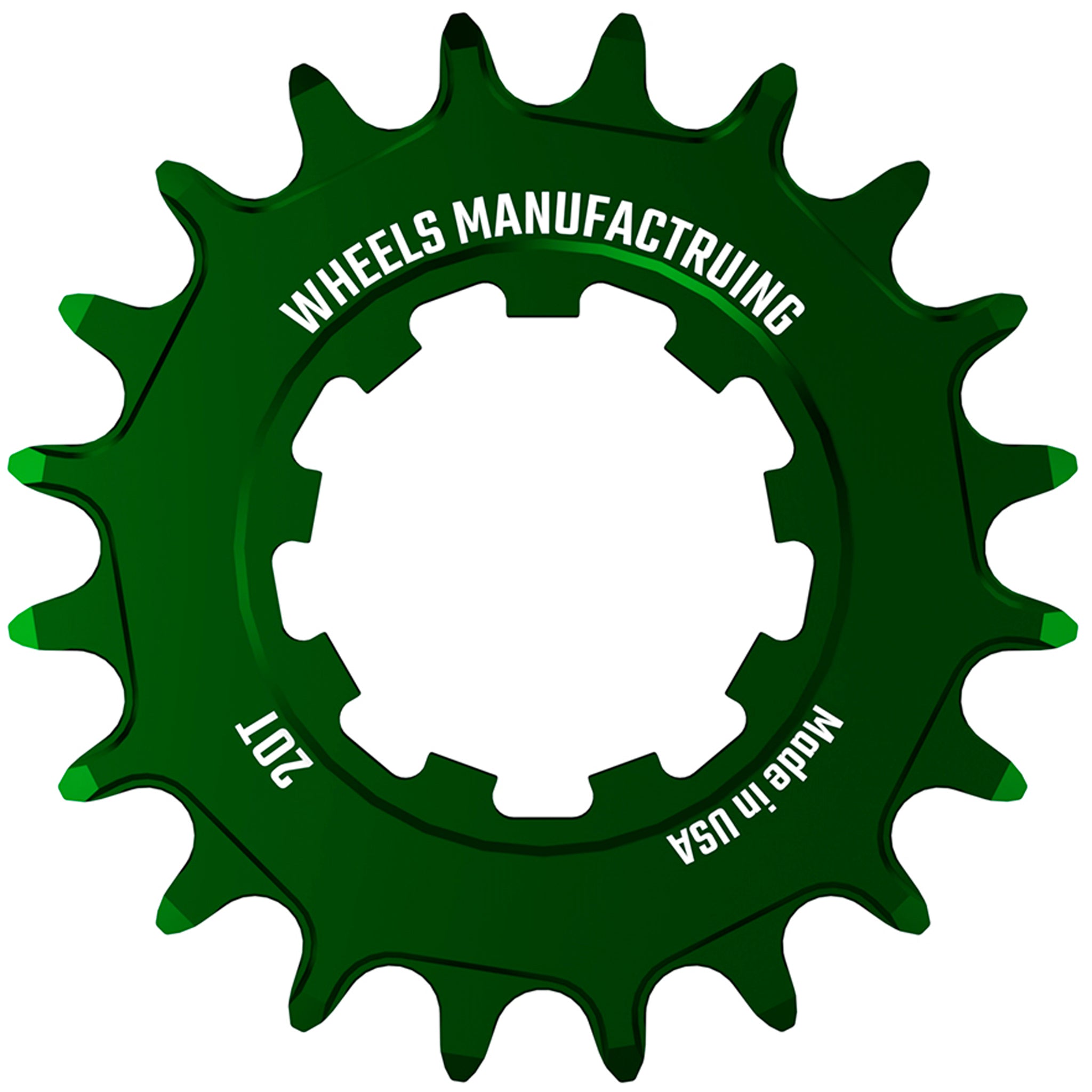 Wheels Manufacturing SOLO-XD Cog - 20t Green