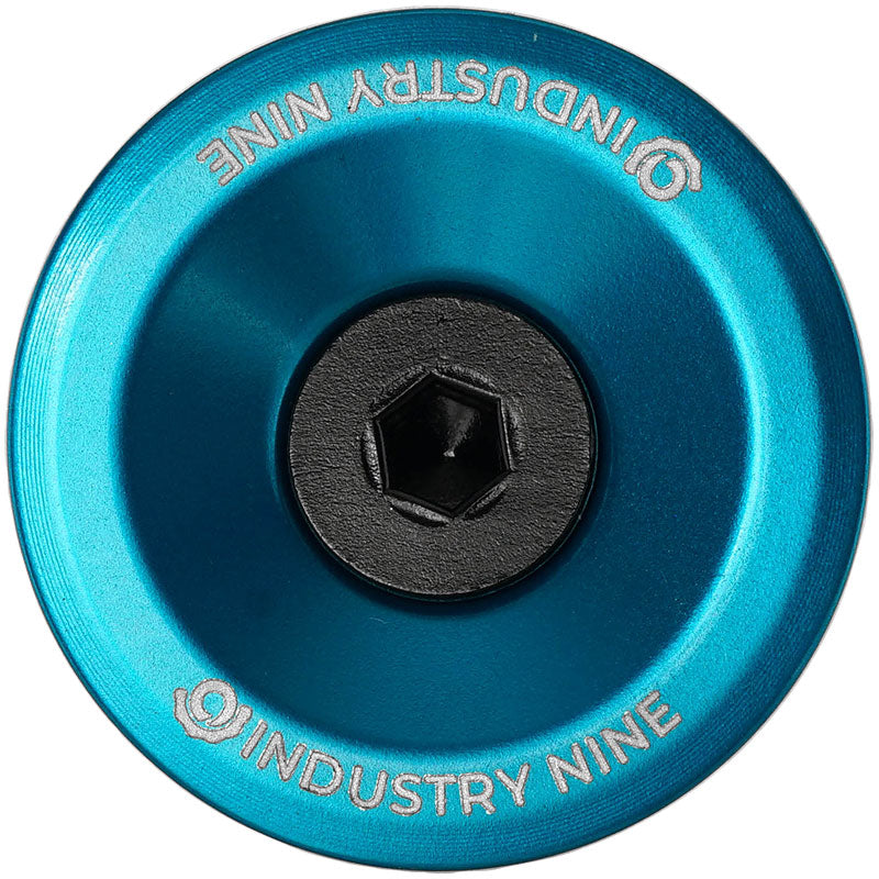 Industry Nine Ultra Light Aluminum Top Cap Turquoise