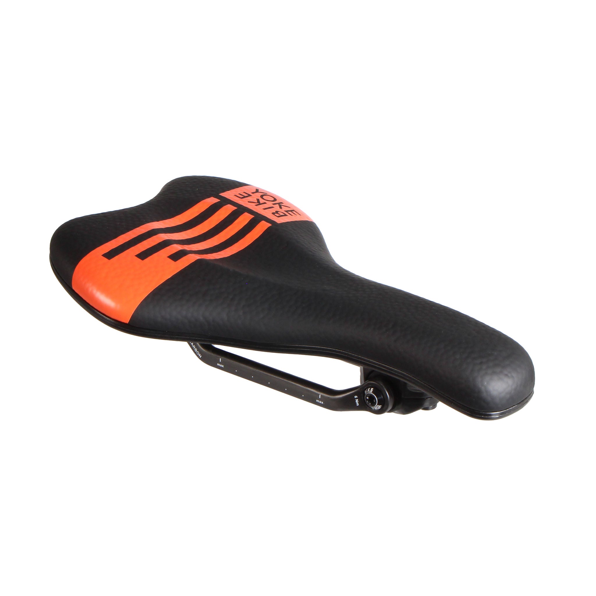 Bike Yoke Sagma Carbon Saddle 142 - Black/Orange