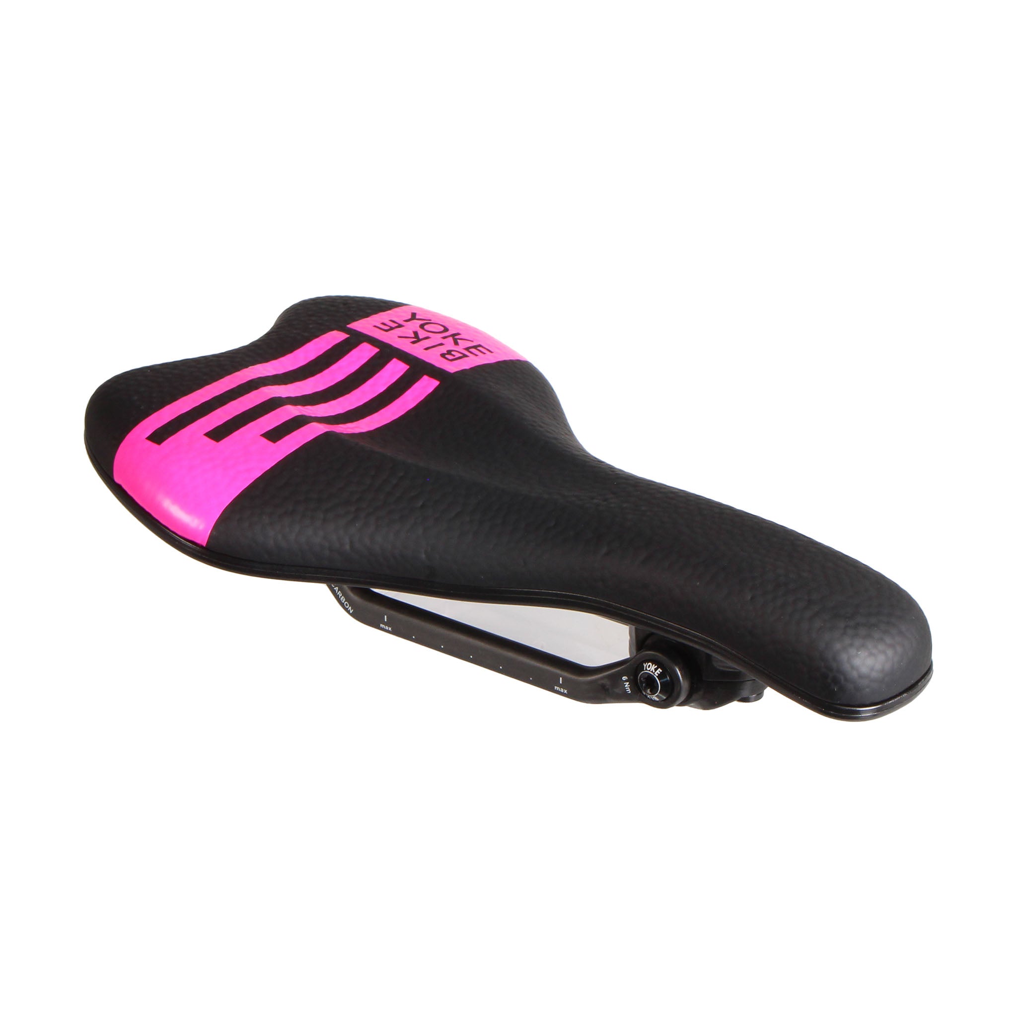 Bike Yoke Sagma Carbon Saddle 142 - Black/Pink