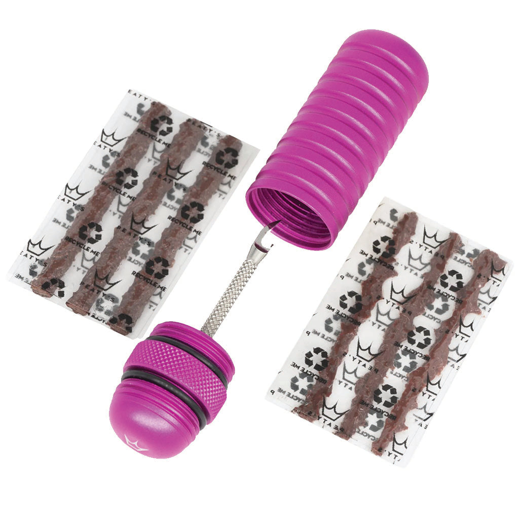 Peatys Holeshot Tubeless Puncture Plug Tool Punch (Pink)