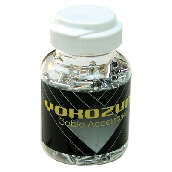 Yokozuna Cable End Crimps 1.6mm Silver - 500/Bottle