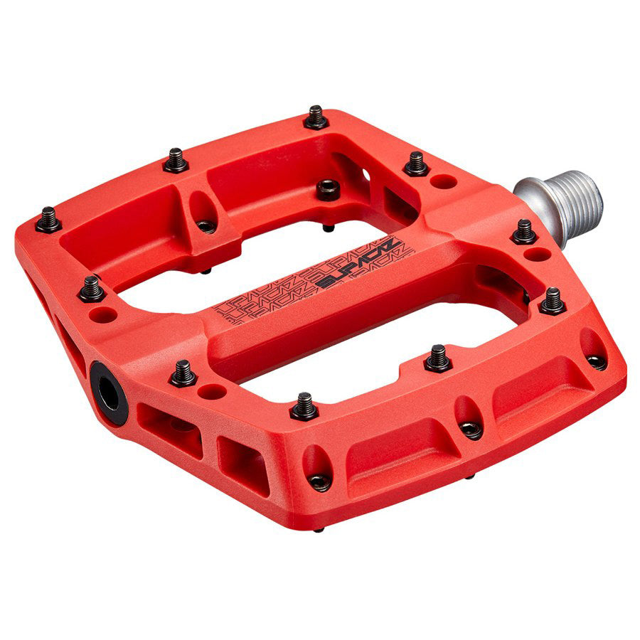 Supacaz Smash Thermopoly Pedals 9/16&quot; Red